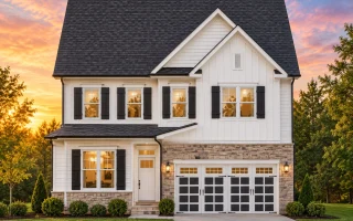 Plan  18-1684 - Jackson Crossing |  Traditional Colonial - 5-Bed, 4.5-Bath, 1,950 SF