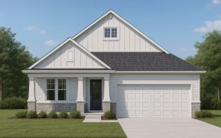Plan  15-1252 - Juniper Run Retreat  | Craftsman - 2-Bed, 2-Bath, 1,655 SF