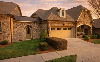 Plan  8-1777 - Diaz Lodge | French  Country - 3-Bed, 4-Bath, 3,877 SF