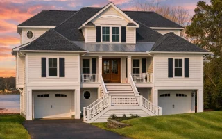 Plan  18-2017 - Walker Meadow |  Coastal - 5-Bed, 3.5-Bath, 4,670 SF