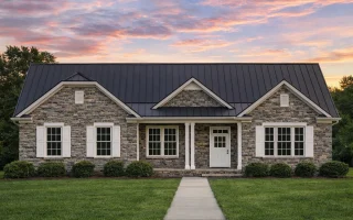 Plan  19-1251 - The Collins Farmhouse  | Traditional Ranch - 3-Bed, 3-Bath, 2,395 SF