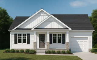 Plan  9-1458 - Gulf Coast Haven |  Traditional Ranch - 3-Bed, 2-Bath, 1,495 SF