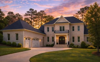 Plan  16-1402 - Ward Walk |  Traditional Colonial - 4-Bed, 4-Bath, 4,765 SF