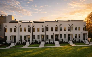 Plan  19-1616 - Torres Meadow |  Urban Contemporary Townhome - 3-Bed, 3.5-Bath, 15,130 SF