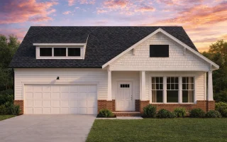 Plan  8-1278 - The Cook Station |  Traditional Ranch - 3-Bed, 3-Bath, 1,805 SF
