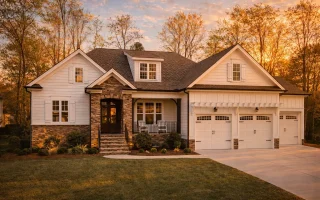 Plan  10-1587 - Longleaf Cottage |  Modern Farmhouse - 3-Bed, 3.5-Bath, 2,577 SF