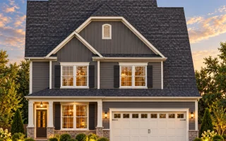 Plan  15-1526 - Oak Point Pavilion |  Modern Farmhouse - 4-Bed, 2.5-Bath, 560 SF