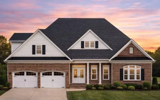 Plan  15-1356 - Birch Grove Manor |  New American - 3-Bed, 3.5-Bath, 4,500 SF