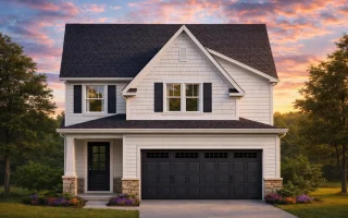 Plan  16-1523 - The Brooks Manor |  Modern Farmhouse - 4-Bed, 3-Bath, 2,372 SF