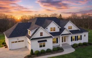 Plan  20-1049 - The Hall Manor | New  American - 5-Bed, 4-Bath, 3,704 SF