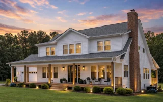 Plan  20-1517 - The Cooper Farmhouse  | Modern Traditional - 4-Bed, 4-Bath, 2,750 SF