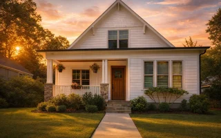 Plan  14-1992 - Maple Cove Cottage |  Farmhouse Cottage - 4-Bed, 3.5-Bath, 3,145 SF