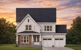 Plan  10-1842 - Wilshire | Modern  Farmhouse - 4-Bed, 3.5-Bath, 2,568 SF