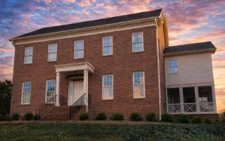 Plan  8-1980 - The Robinson Cottage  | Georgian Colonial - 4-Bed, 4.5-Bath, 3,210 SF