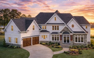 Plan  8-1697 - Bryant Retreat | New  American - 4-Bed, 4-Bath, 5,350 SF