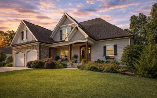Plan  12-2667 - Maple Brook Cottage  | New American - 5-Bed, 4-Bath, 3,191 SF