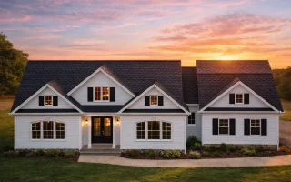 Plan  20-1121 - The King Station |  Cape Cod - 4-Bed, 4.5-Bath, 2,858 SF