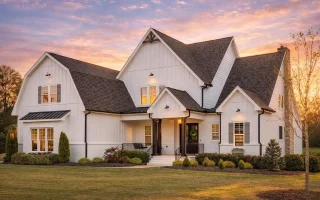 Plan  18-1080 - Barnes Walk | Modern  Farmhouse - 4-Bed, 5-Bath, 4,143 SF