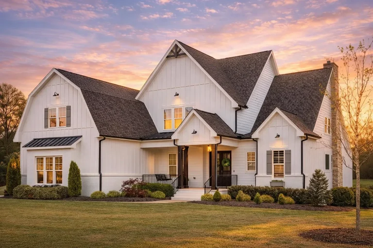 House Plans 6 Elegant 2-Story Modern Farmhouse House Plan