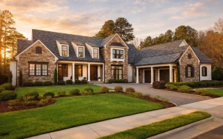 Plan  15-2010 - Young Meadow | New  American - 3-Bed, 3.5-Bath, 4,906 SF