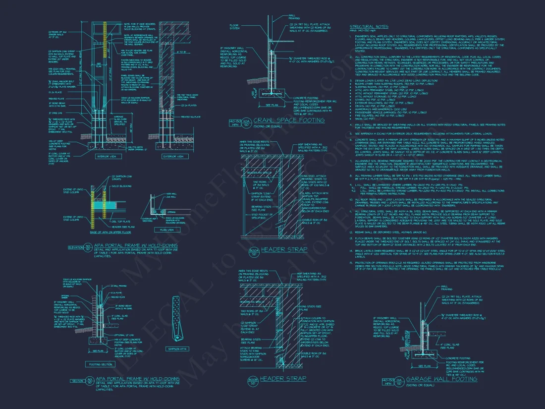 Charming house Plan with Coastal and Craftsman Designs