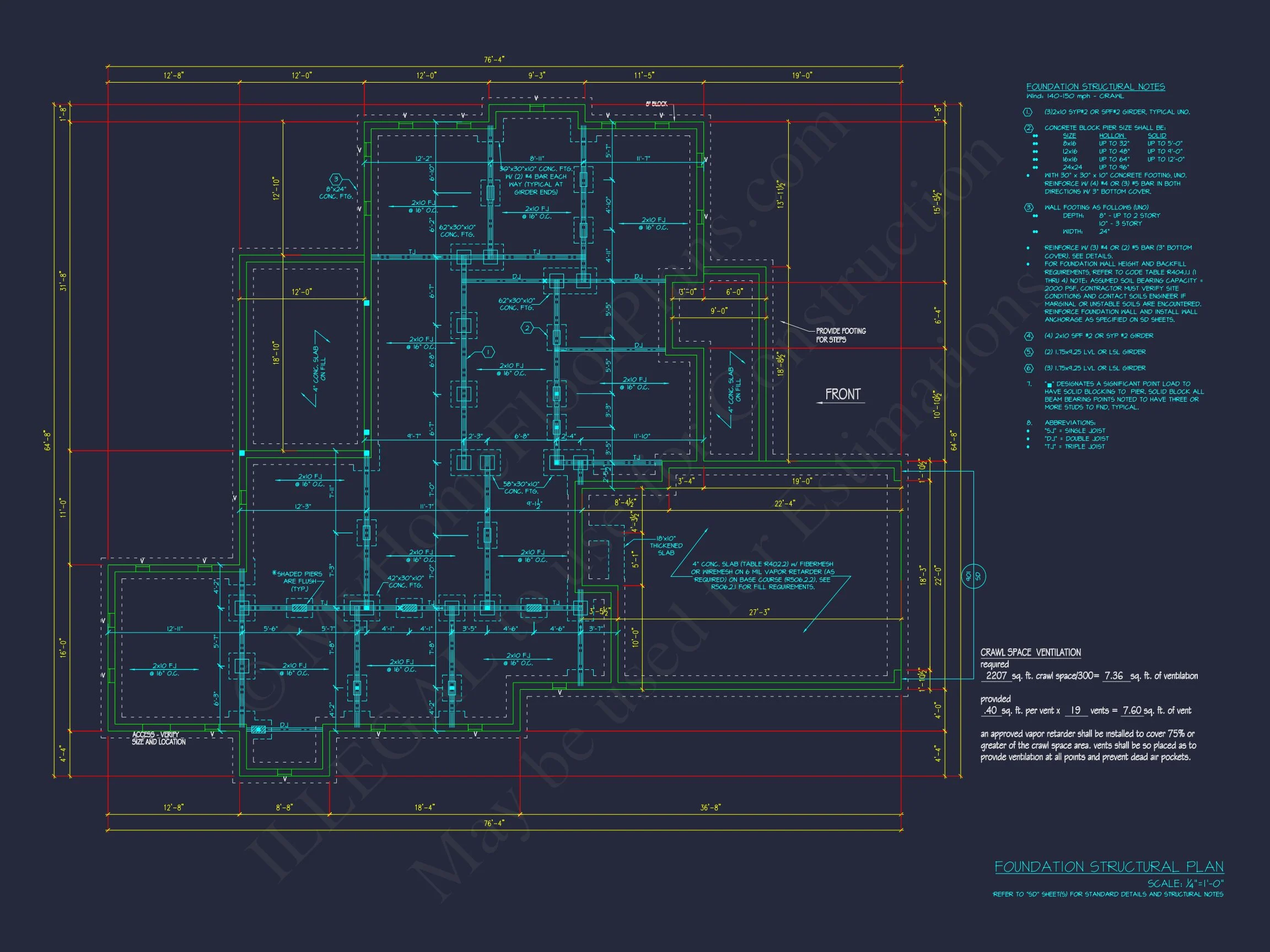 19-2168 HOUSE PLAN - Coastal Home Plan - 3-Bed, 2-Bath, 2,591 SF 31 Charming house Plan with Coastal and Craftsman Designs