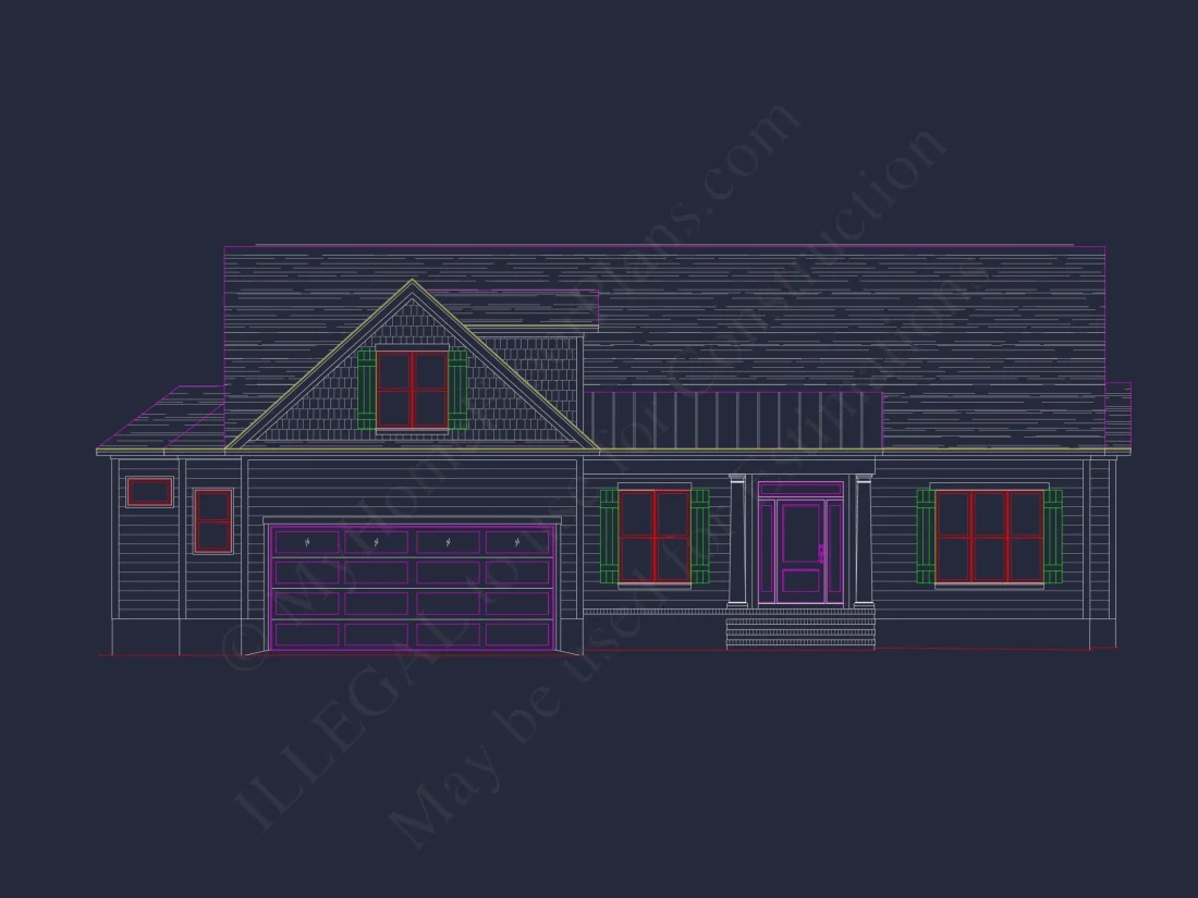 Charming house Plan with Coastal and Craftsman Designs