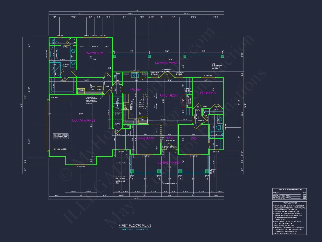Craftsman house Plan with Open Floor Blueprint & Unique Designs