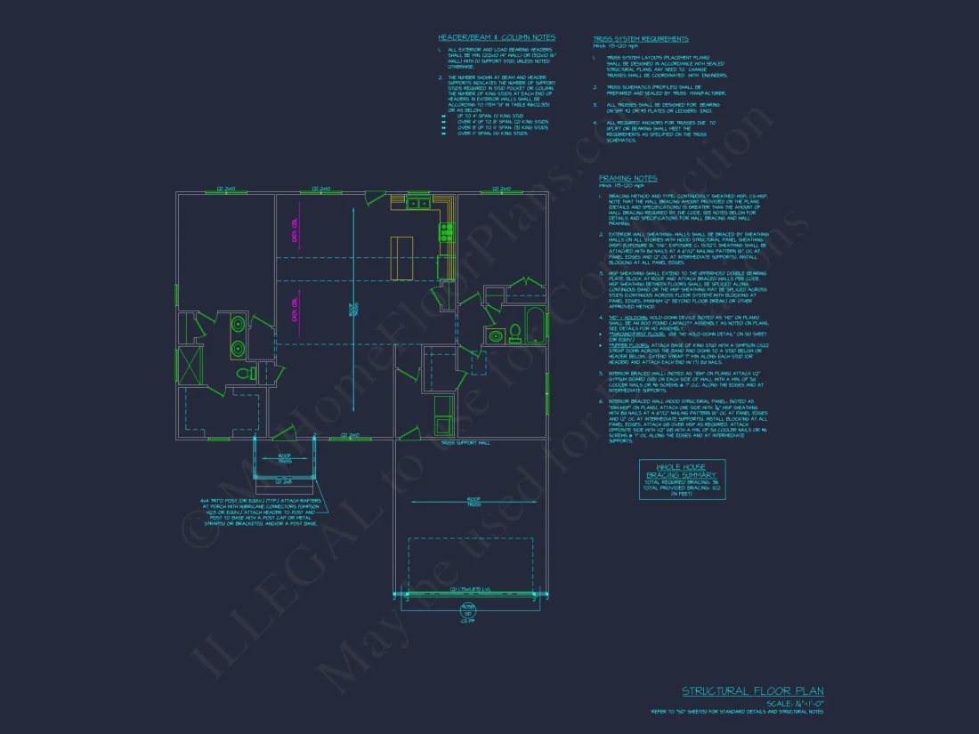 Beautiful Ranch house Plan with Open Floor Plan and Garage