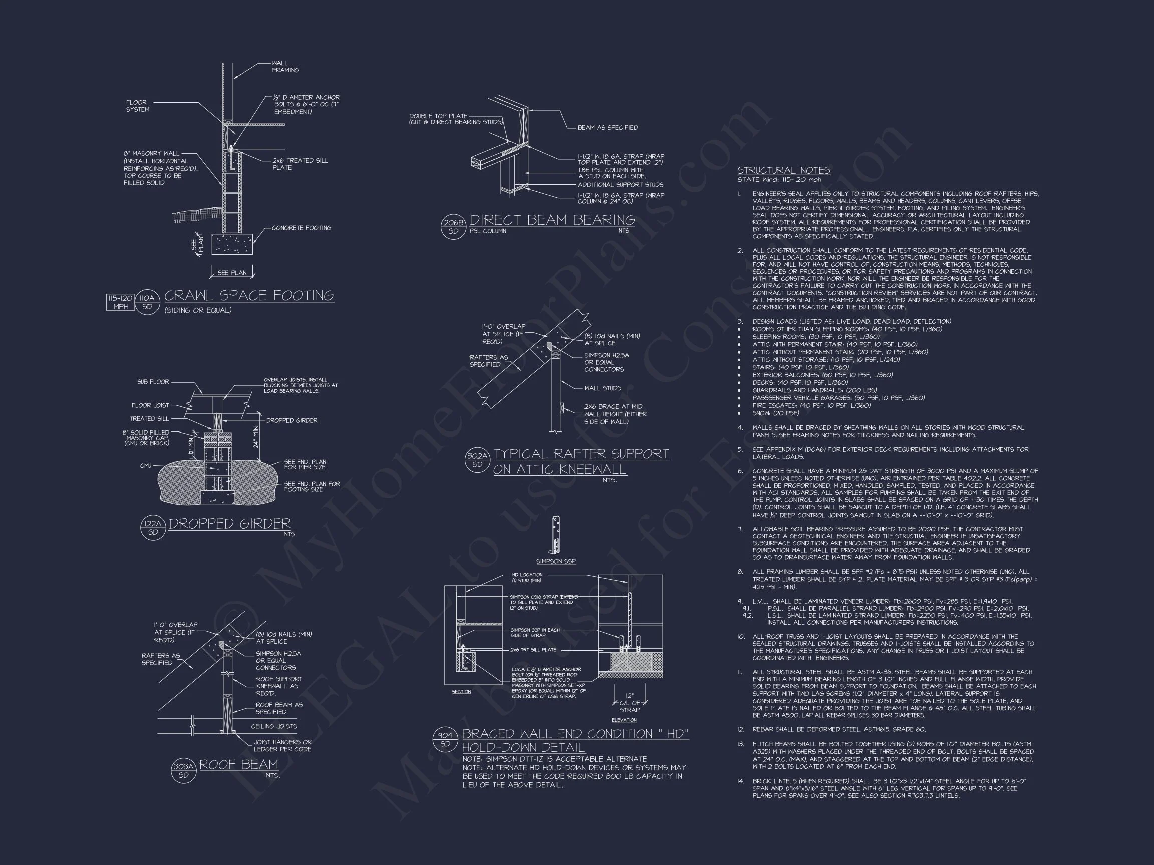 19-1443 HOUSE PLAN - Cottage Home Plan - 2-Bed, 2-Bath, 1,450 SF 11 Charming Craftsman house Plan with Efficient Floor Designs