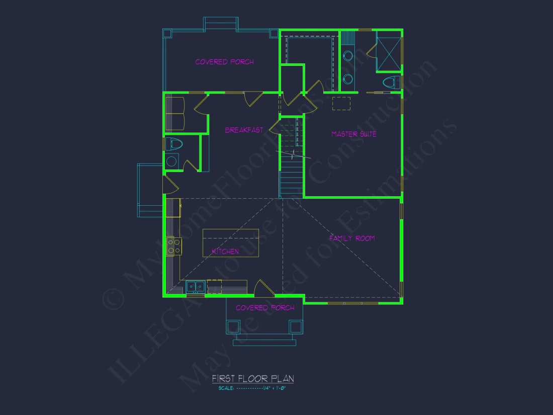 Charming Craftsman house Plan with Efficient Floor Designs