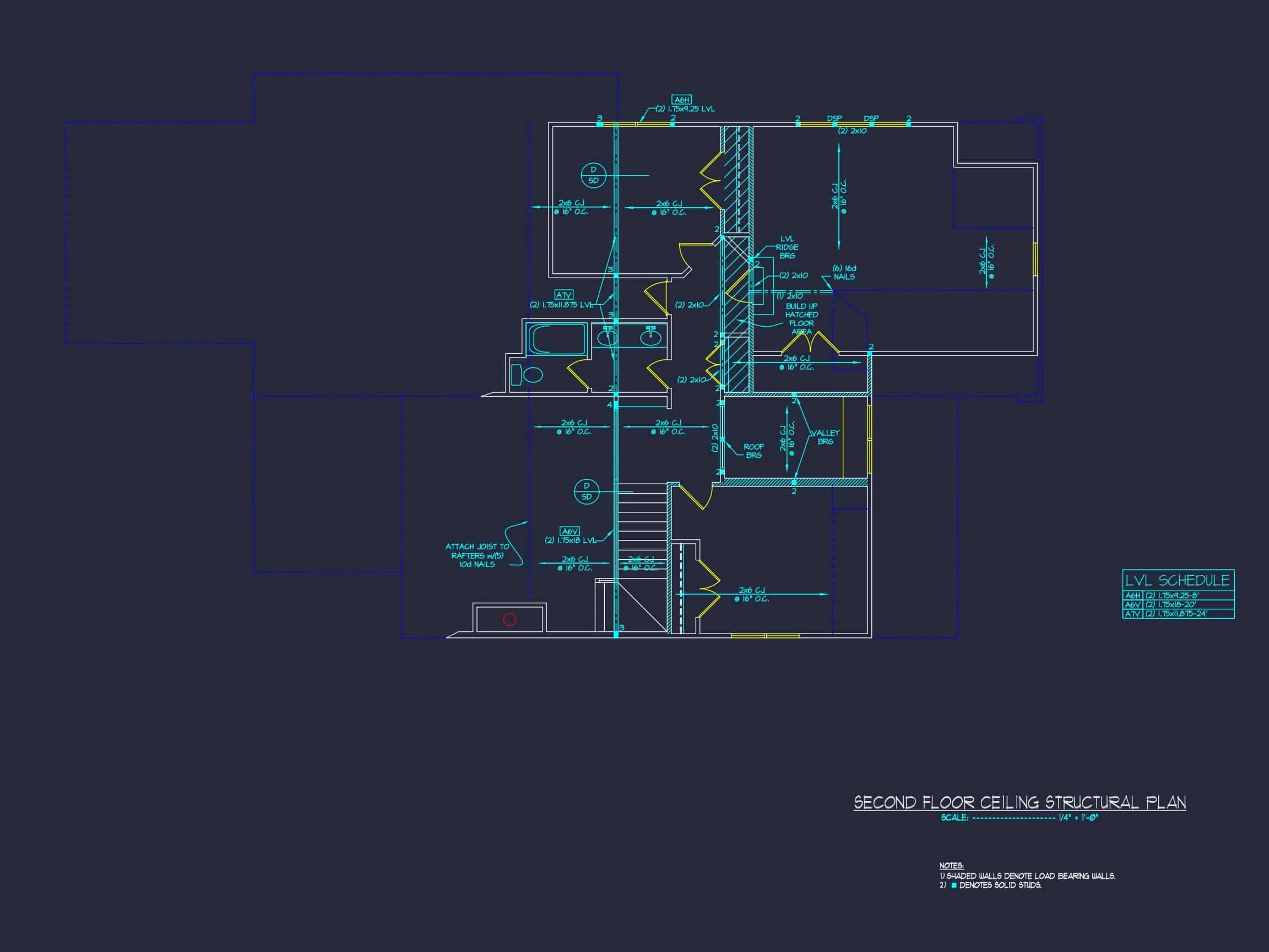 19-1303 HOUSE PLAN - Modern Farmhouse Home Plan - 3-Bed, 2.5-Bath, 2,450 SF 12 Elegant house Floor Plan with CAD Designs & Blueprint Features