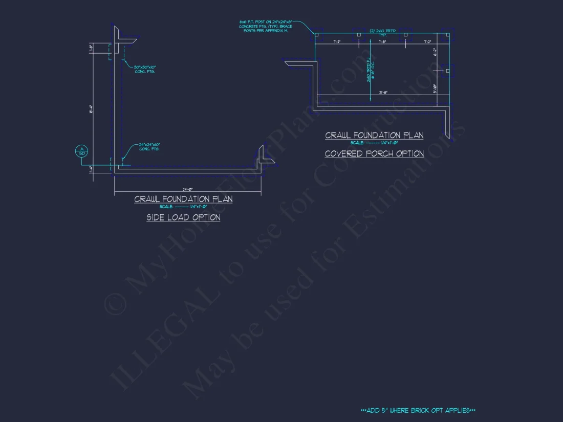 Craftsman house Plan with 1.5 Floors, CAD Architecture & Design