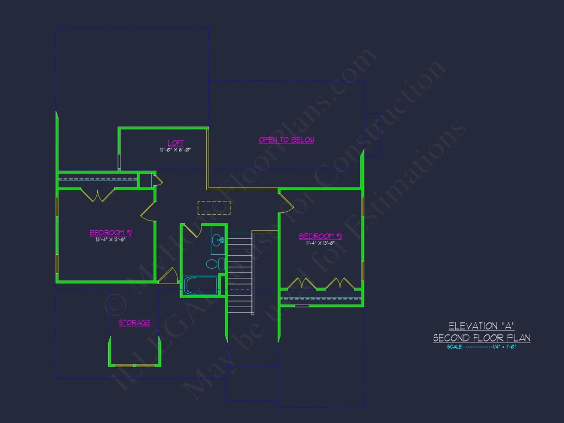 Craftsman house Plan with 1.5 Floors, CAD Architecture & Design