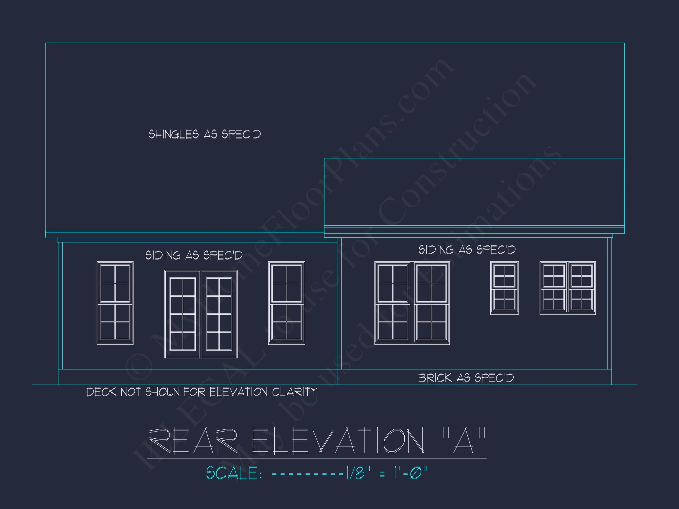 Craftsman house Plan with 1.5 Floors, CAD Architecture & Design