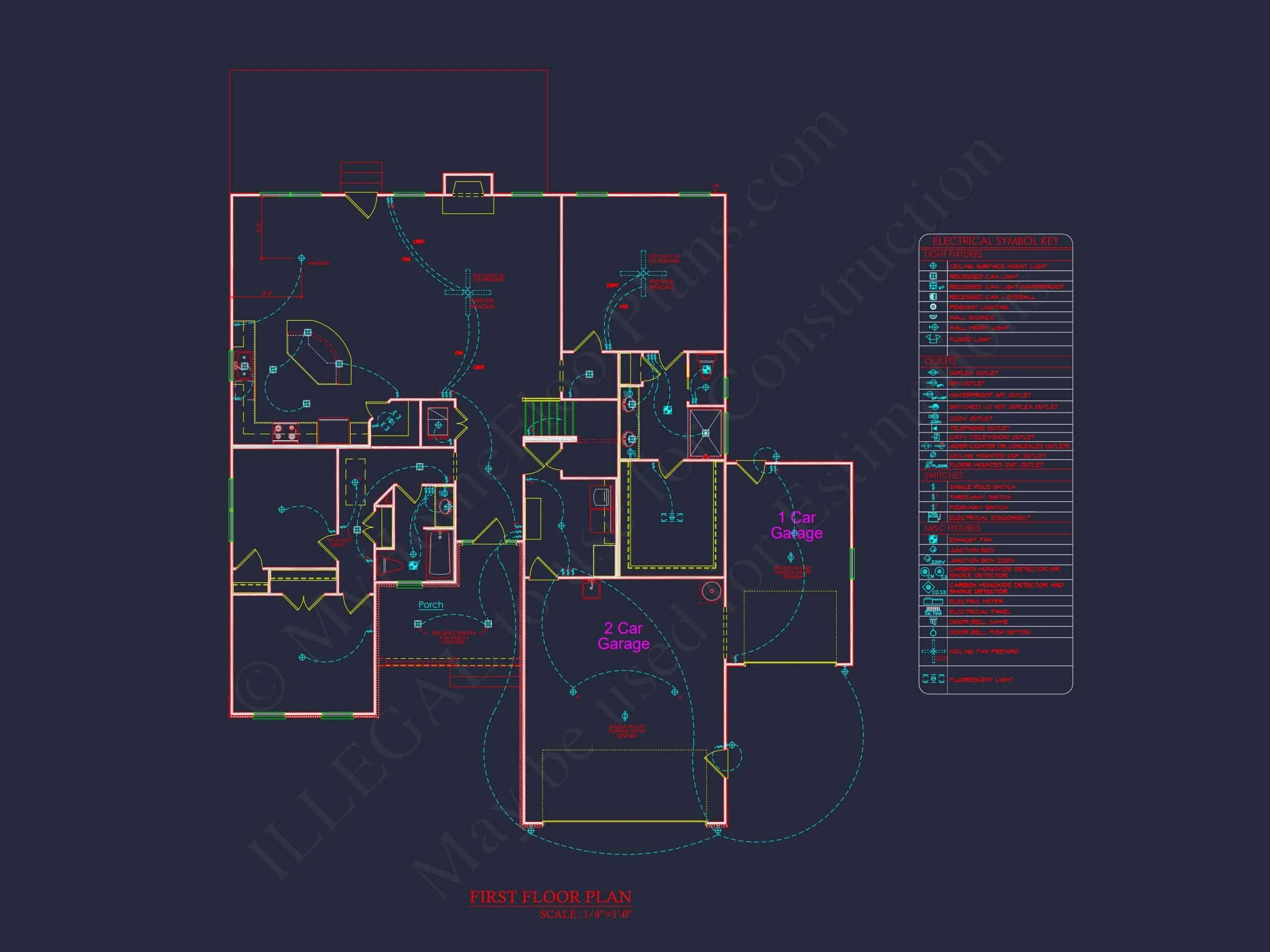 18-2077 HOUSE PLAN -Modern Farmhouse Home Plan - 3-Bed, 2-Bath, 1,704 SF 11 Modern Craftsman house Plan with Open Floor Blueprint Designs
