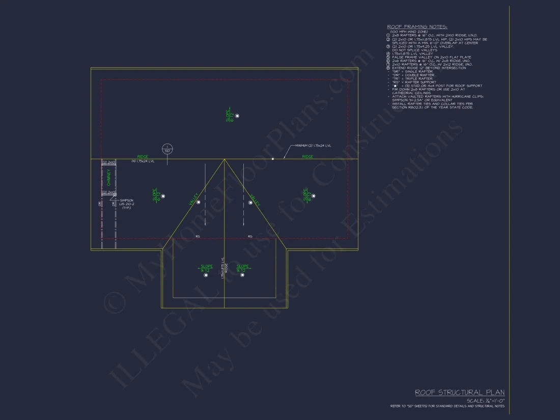 Charming 2-Bedroom Floor Plan with Vaulted Ceilings and CAD Designs
