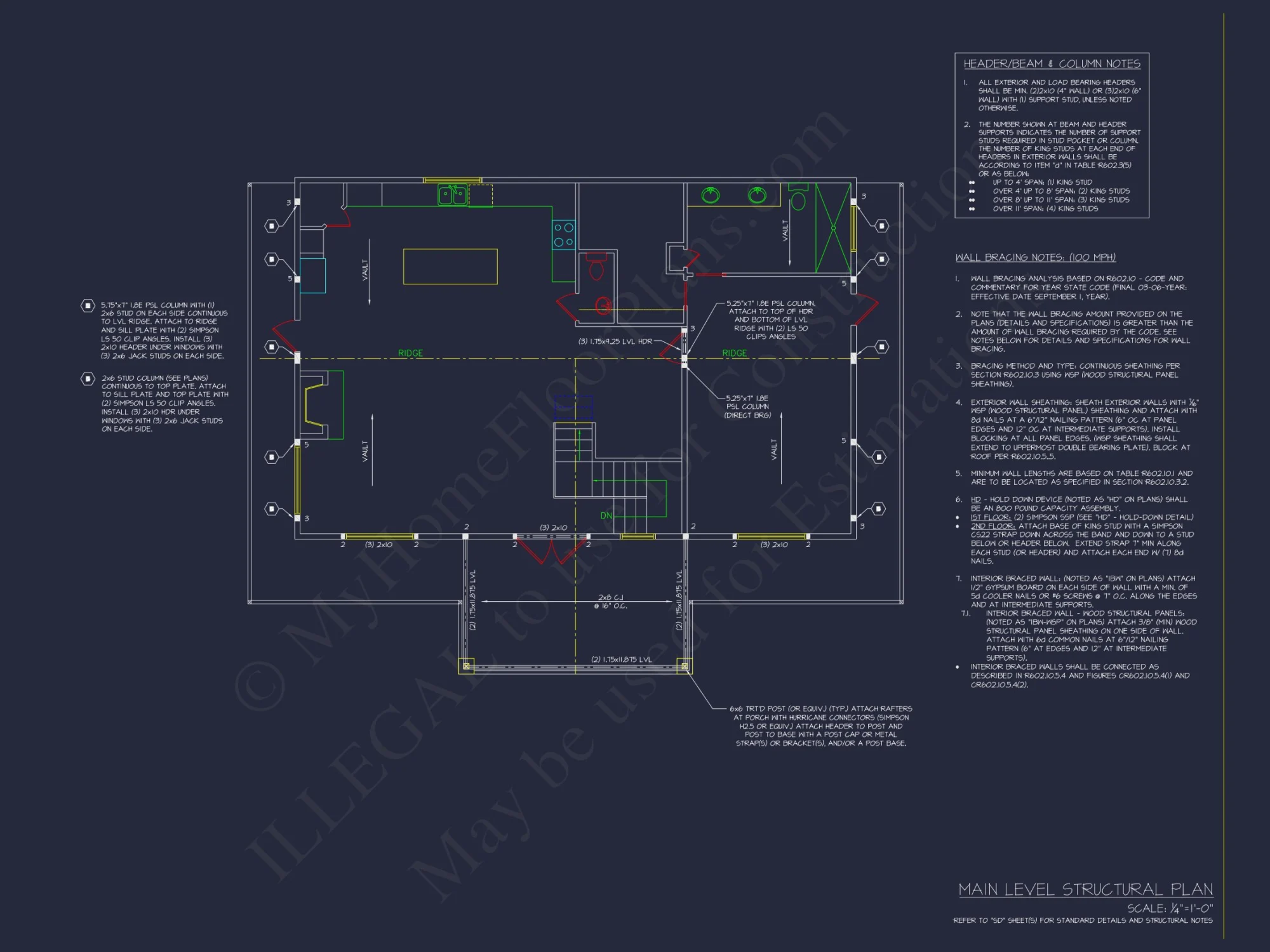 Charming 2-Bedroom Floor Plan with Vaulted Ceilings and CAD Designs