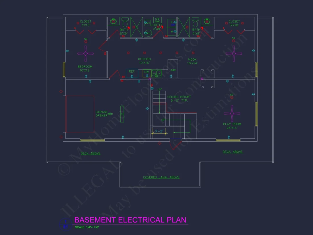 Charming 2-Bedroom Floor Plan with Vaulted Ceilings and CAD Designs