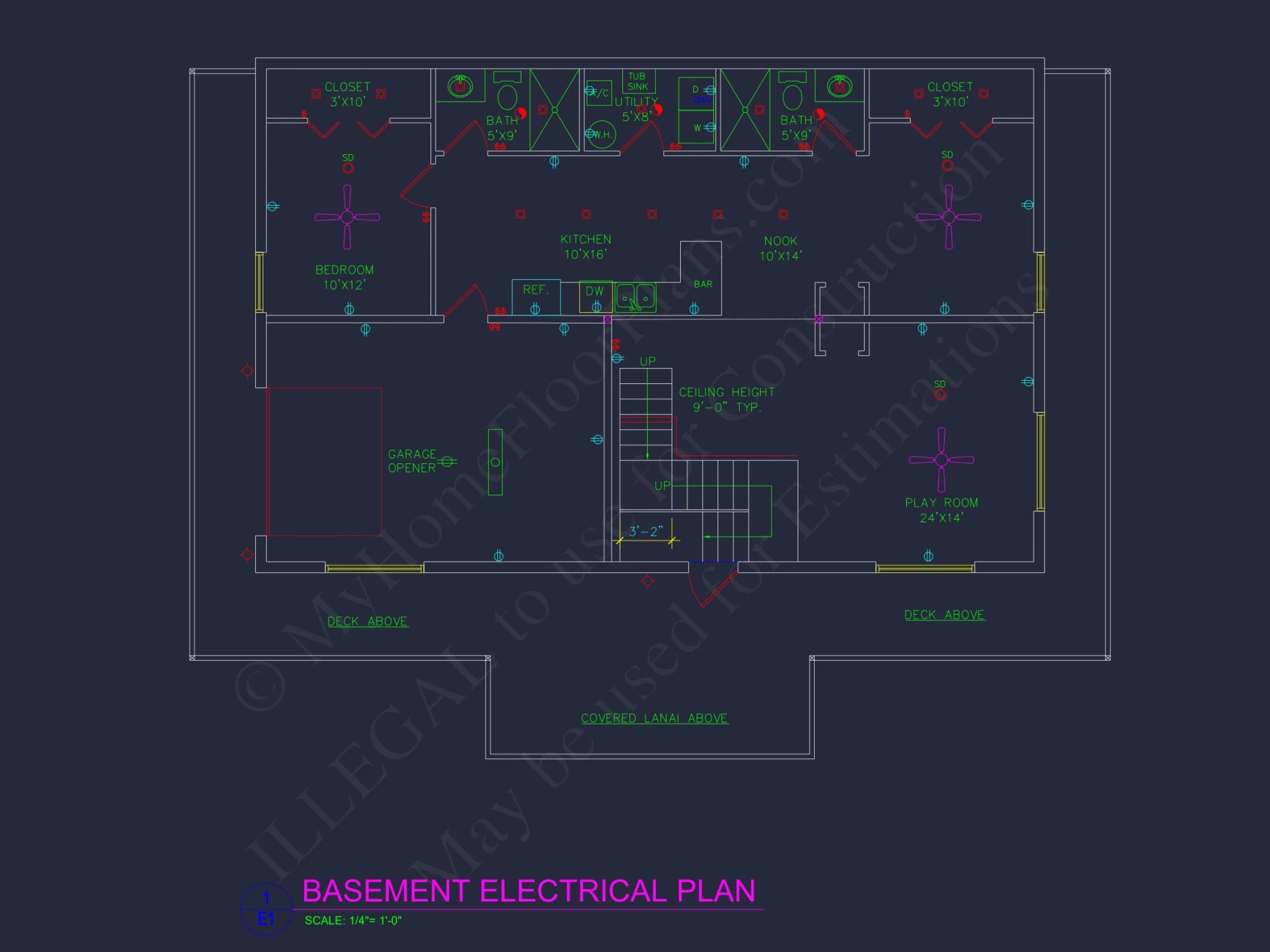 Charming 2-Bedroom Floor Plan with Vaulted Ceilings and CAD Designs