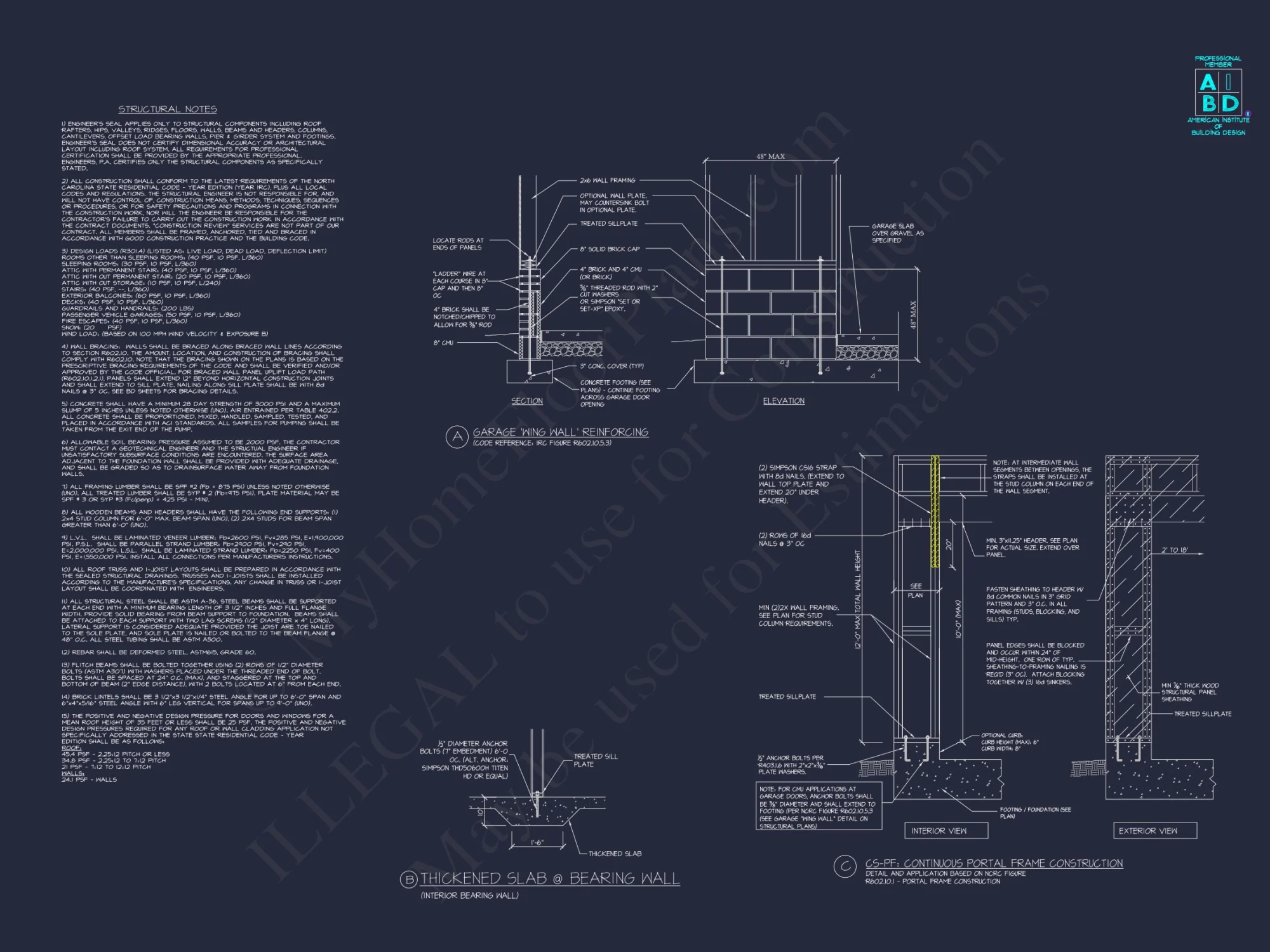 Unique Modern Suburban house Plan with Detailed Floor & CAD Designs