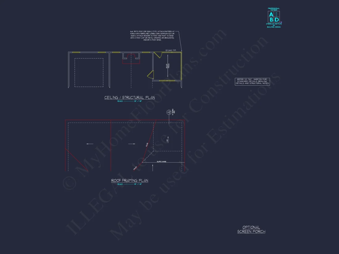 Unique Modern Suburban house Plan with Detailed Floor & CAD Designs