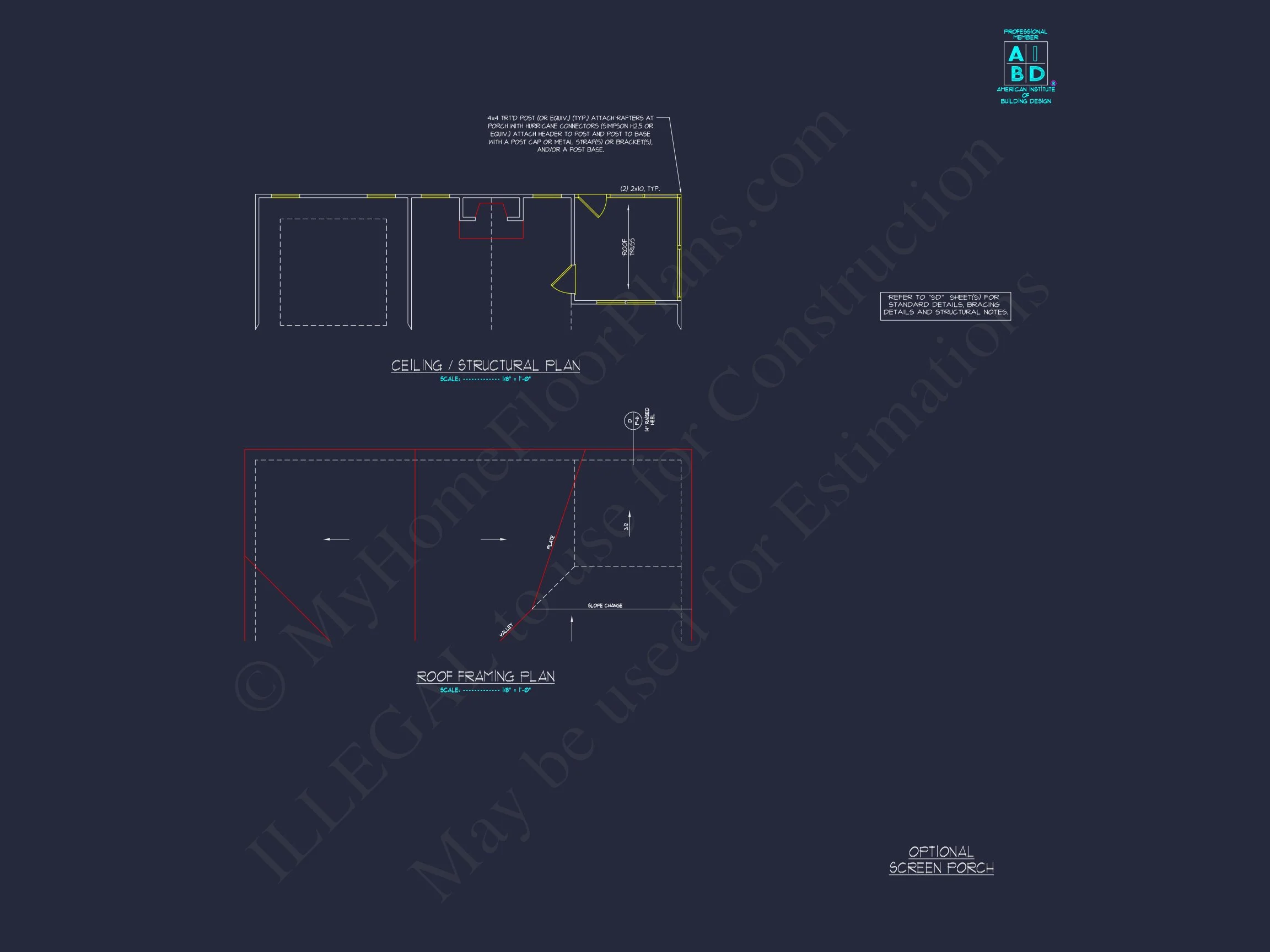 18-1975 HOUSE PLAN - Traditional Colonial Home Plan - 4-Bed, 3-Bath, 2,450 SF 16 Unique Modern Suburban house Plan with Detailed Floor & CAD Designs