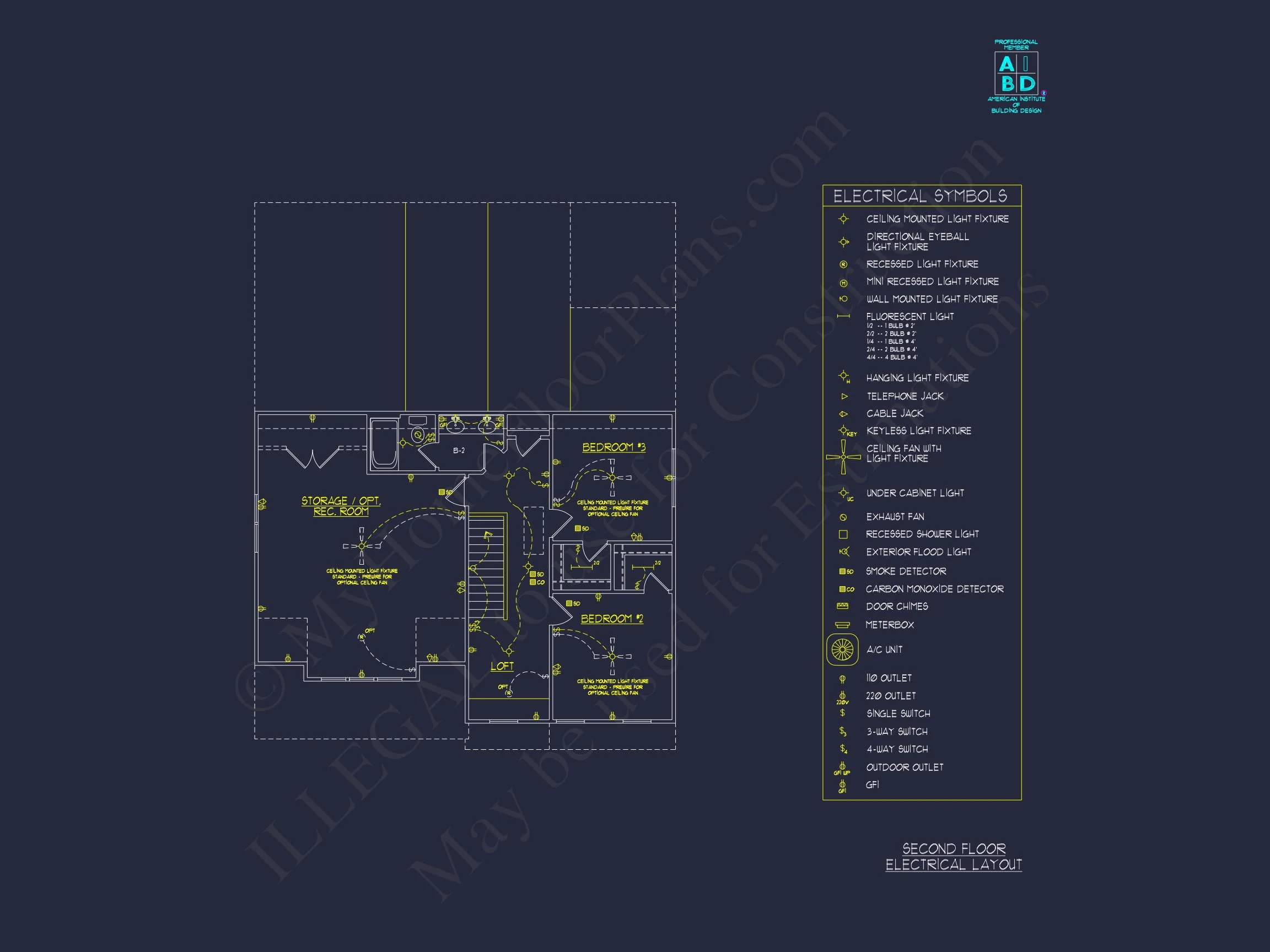 18-1975 HOUSE PLAN - Traditional Colonial Home Plan - 4-Bed, 3-Bath, 2,450 SF 10 Unique Modern Suburban house Plan with Detailed Floor & CAD Designs