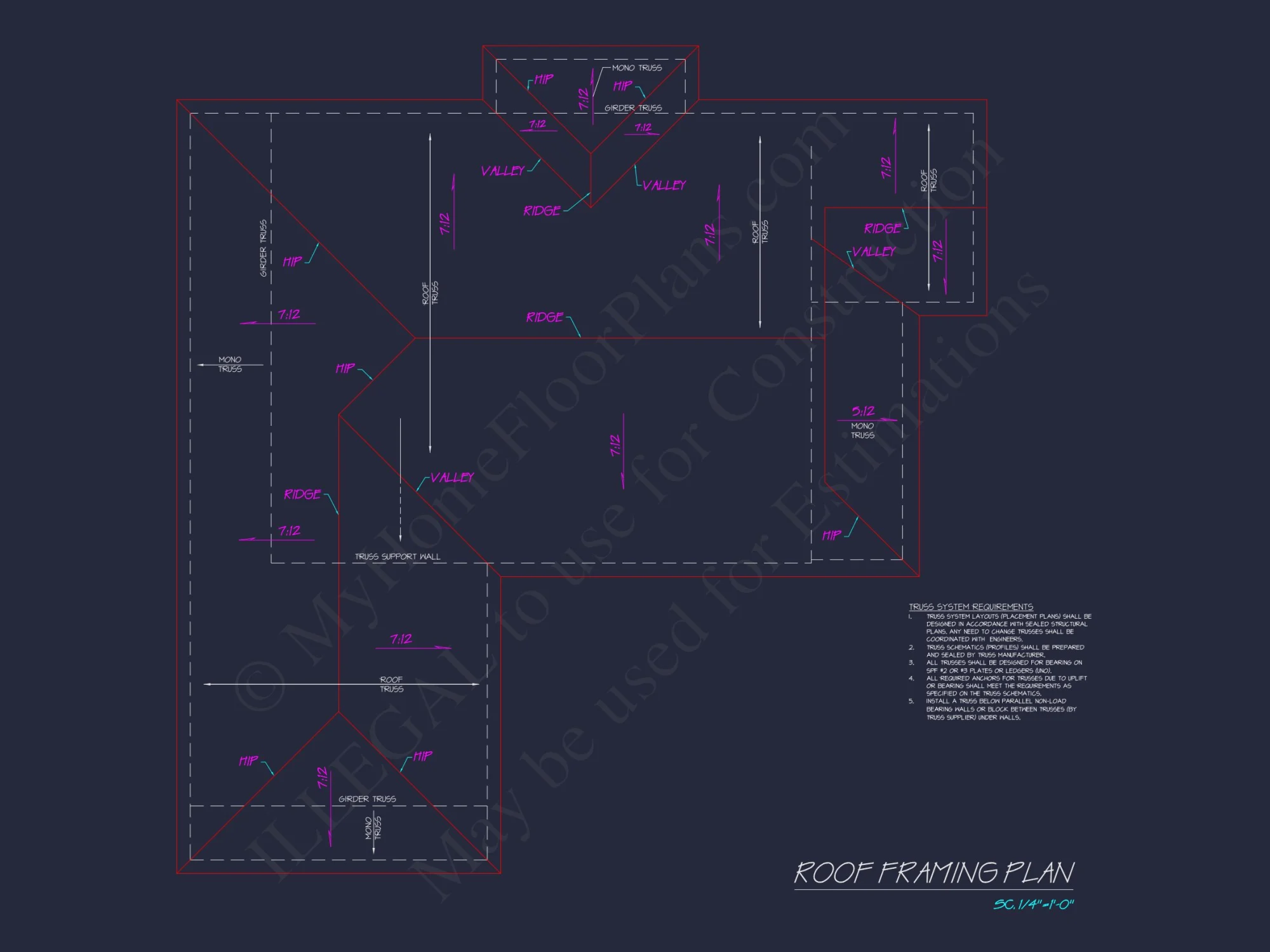 Craftsman house Plan with Open Floor Layout and 2-Car Garage