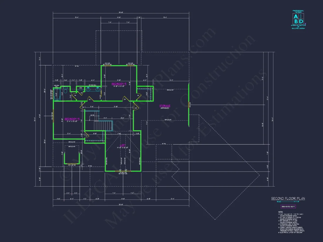 Spacious 2-Story house Plan with Modern Craftsman Designs