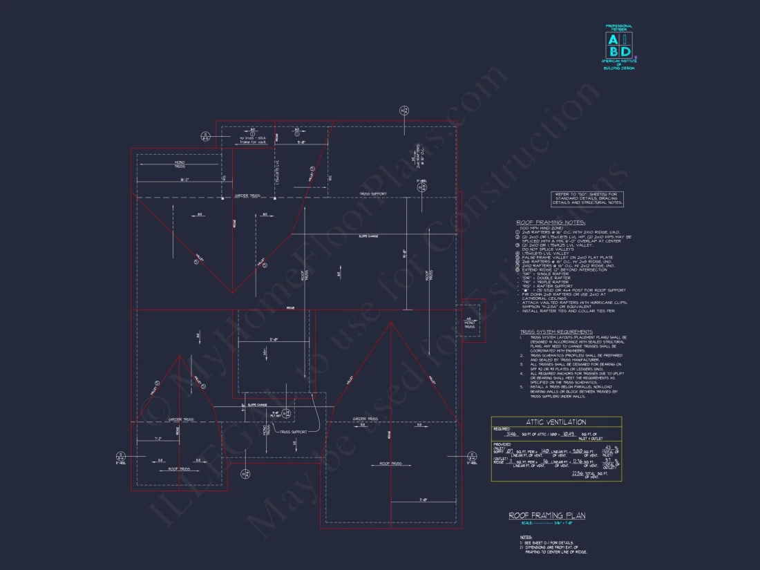 Craftsman house Plan with Detailed Floor Blueprint and CAD Designs