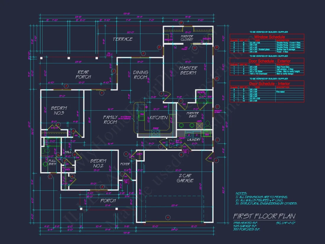 Elegant house Floor Plan with CAD Designs and Blueprint Details
