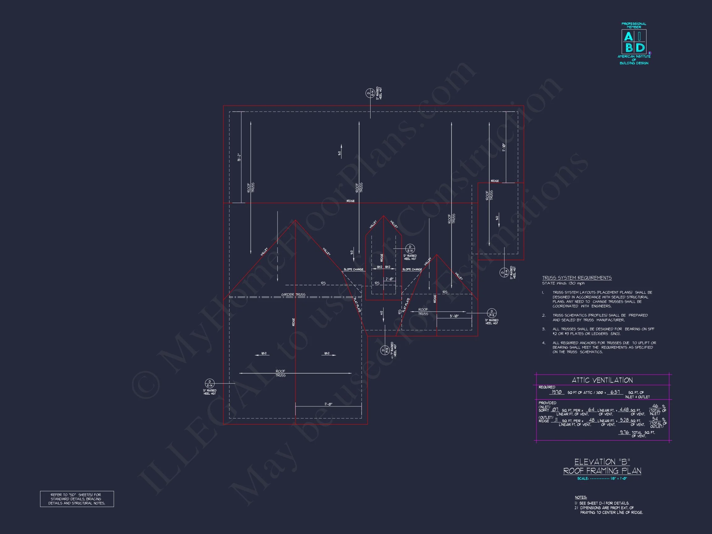 18-1020 HOUSE PLAN - Modern Ranch-Style House Plan with Open Floor and CAD Designs 12 Modern Ranch-Style house Plan with Open Floor and CAD Designs