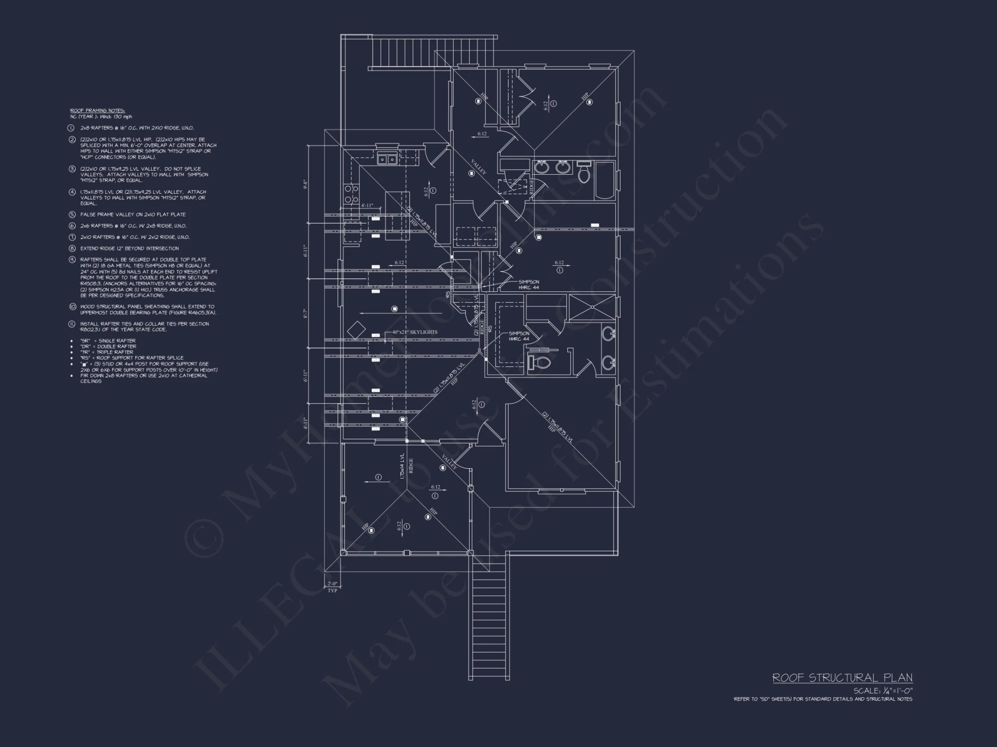 Beach house Plan with Open Floor Plan & Architectural Designs